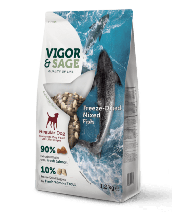 Dog adult regular freeze-dried mixed fish 1,2 kg