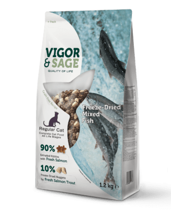 Cat adult freeze-dried mixed fish 1,2kg