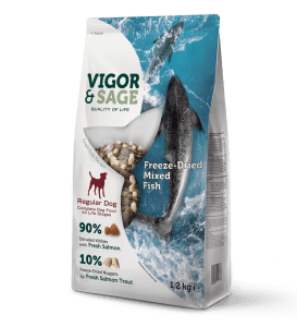 Dog adult regular freeze-dried mixed fish 1,2 kg